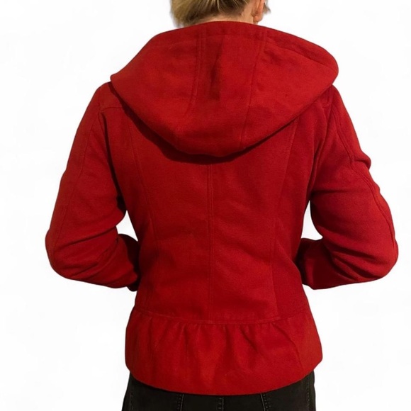 Pink Envelope Red Utility Jacket - Picture 2 of 5